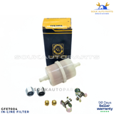 Classic Gold GFE7004 In-Line Fuel Petrol Filter Fits Triumph Spitfire GT6 TR6
