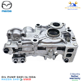 OEM Mazda Engine Oil Pump SH01-14-100A Mazda 3 6 CX-5 2.2L SkyActiv-D Used