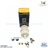Classic Gold GFE7004 In-Line Fuel Petrol Filter Fits Triumph Spitfire GT6 TR6