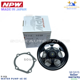 16110-19106 Water Pump W/O Coupling 4E-FE 5E-FE For Corolla Tercel Paseo 1.3LTR