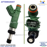 4 x Fuel Injector Set 23209-09190 23250-0C050 Toyota Hiace 2.0L 2.7L 1TR 2TR