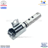 15340-31020 Genuine Toyota Camry Highlander Sienna Lexus RX350 LH VVT CAMSHAFT TIMING OIL CONTROL VALVE Solenoid USED