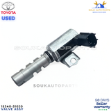 15340-31020 Genuine Toyota Camry Highlander Sienna Lexus RX350 LH VVT CAMSHAFT TIMING OIL CONTROL VALVE Solenoid USED
