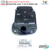 SU003-03677 Genuine Toyota STRAINER ASSY, VALVE BODY OIL SU00303677 OEM
