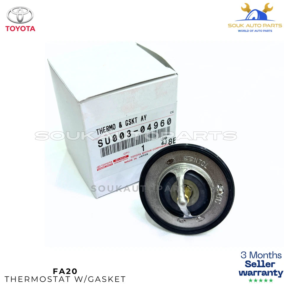 SU003-04960 Genuine Toyota THERMOSTAT & GASKET FA20 Toyota GT86