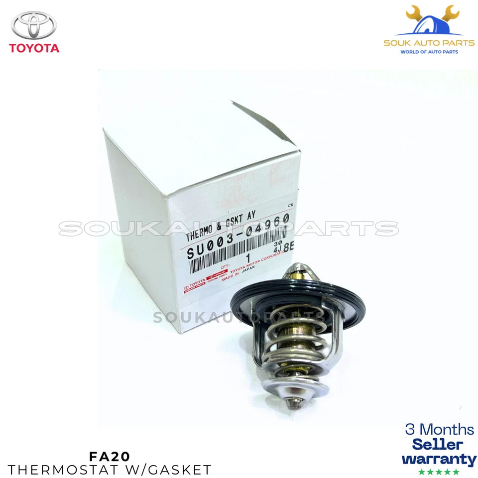 SU003-04960 Genuine Toyota THERMOSTAT & GASKET FA20 Toyota GT86