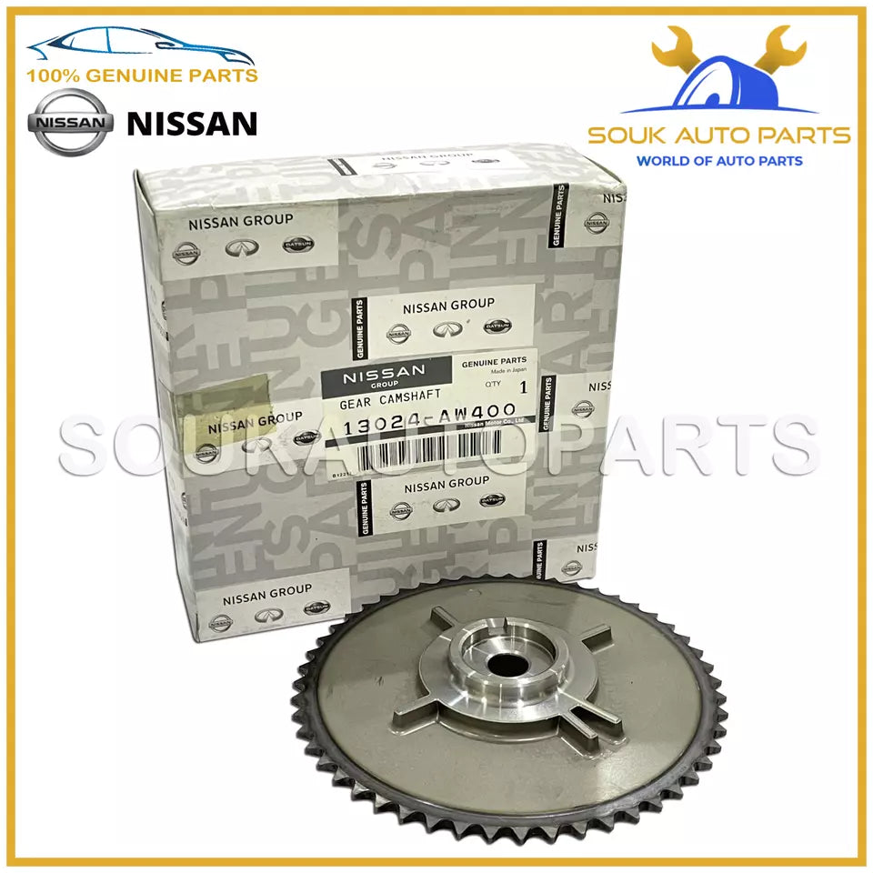 13024-AW400 Genuine Nissan CAMSHAFT SPROCKET X-TRAIL ALMERA 13024AW400