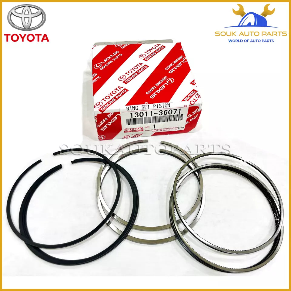 13011-36071 Genuine Toyota RING SET, PISTON 2ARFE 2ARFSE 2ARFXE