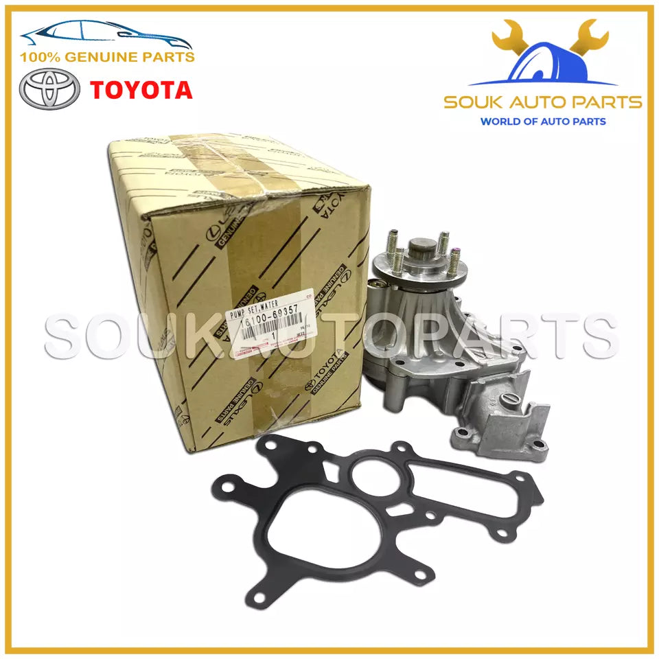 16100-69357 Genuine Toyota PUMP ASSY, ENGINE WATER 1610069357 OEM