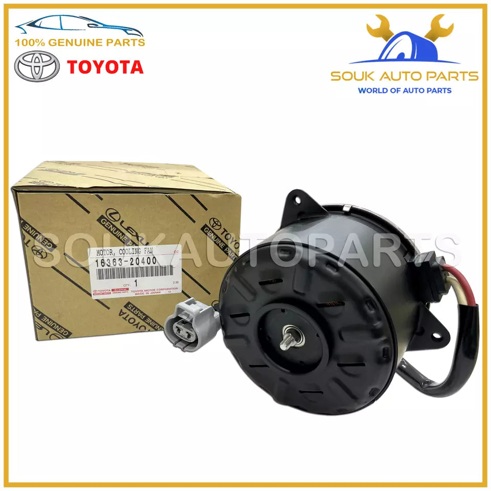 16363-20400 Genuine Toyota MOTOR, COOLING FAN 1636320400 HIGHLANDER RX400h 3MZFE