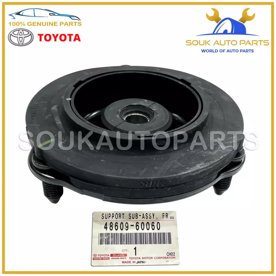 48609-60060 Genuine Toyota SUPPORT SUB-ASSY, FR SUSPENSION, RH/LH 4860960060 OEM
