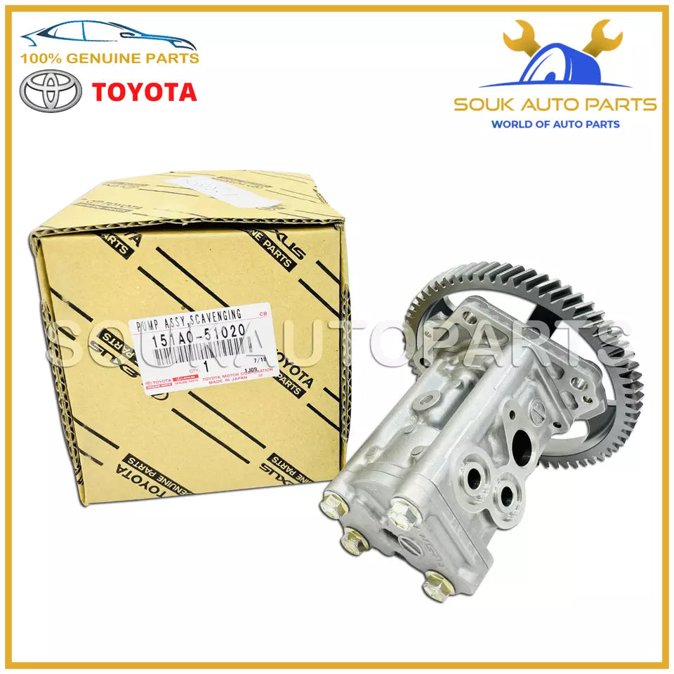 151A0-51020 Genuine Toyota PUMP ASSY, SCAVENGING 1VD-FTV LC Lexus LX570 LX450d