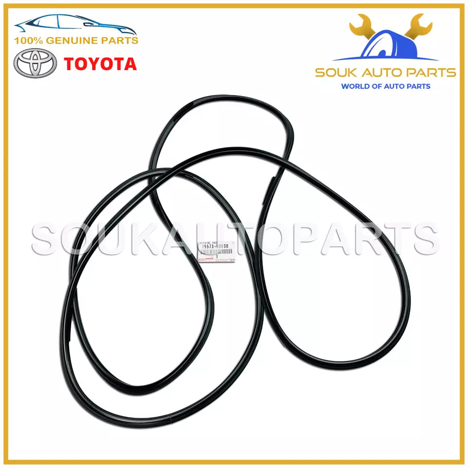 75573-60030 Genuine Toyota MOULDING, BACK WINDOW, OUTSIDE 7557360030 OEM