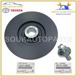 Genuine Toyota ENGINE HARMONIC BALANCER &amp; BOLT W/WASHER 1JZ 2JZ Supra JZA80