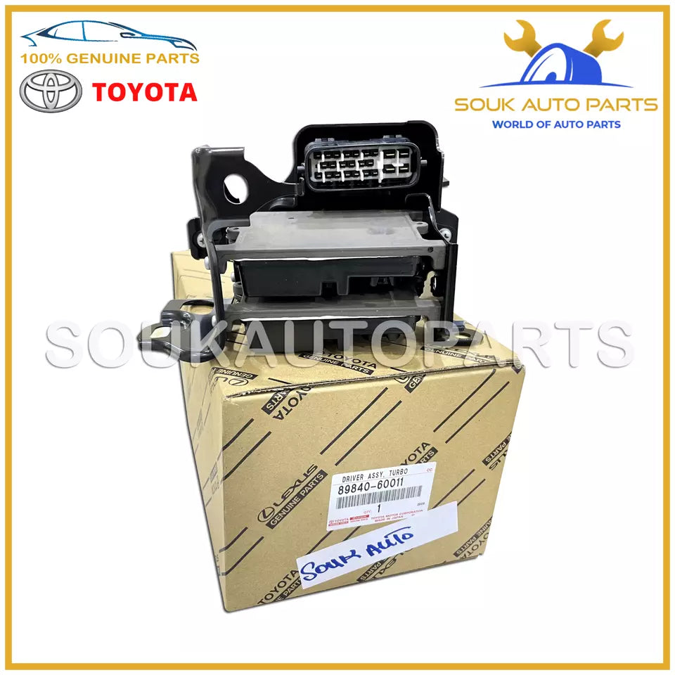 89840-60011 Genuine Toyota DRIVER, TURBO MOTOR 8984060011 OEM