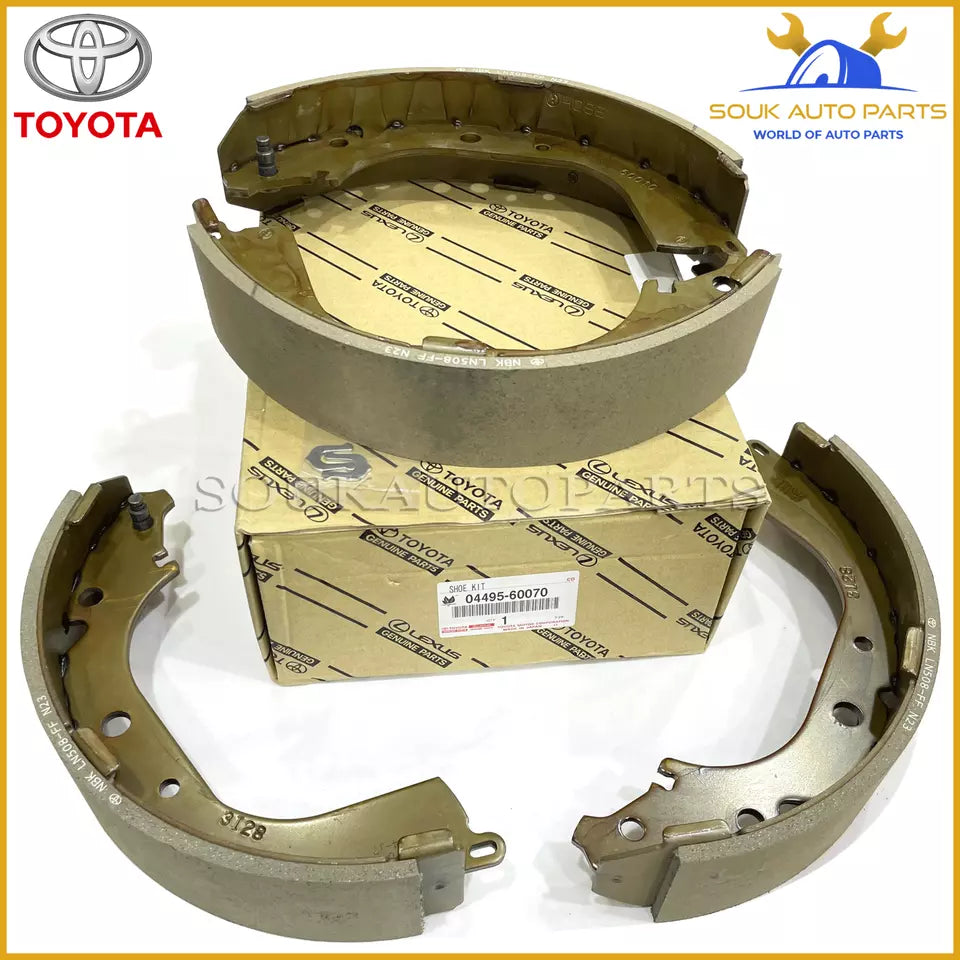 04495-60070 Genuine Toyota SHOE KIT, REAR BRAKE 0449560070 OEM LAND CRUISER