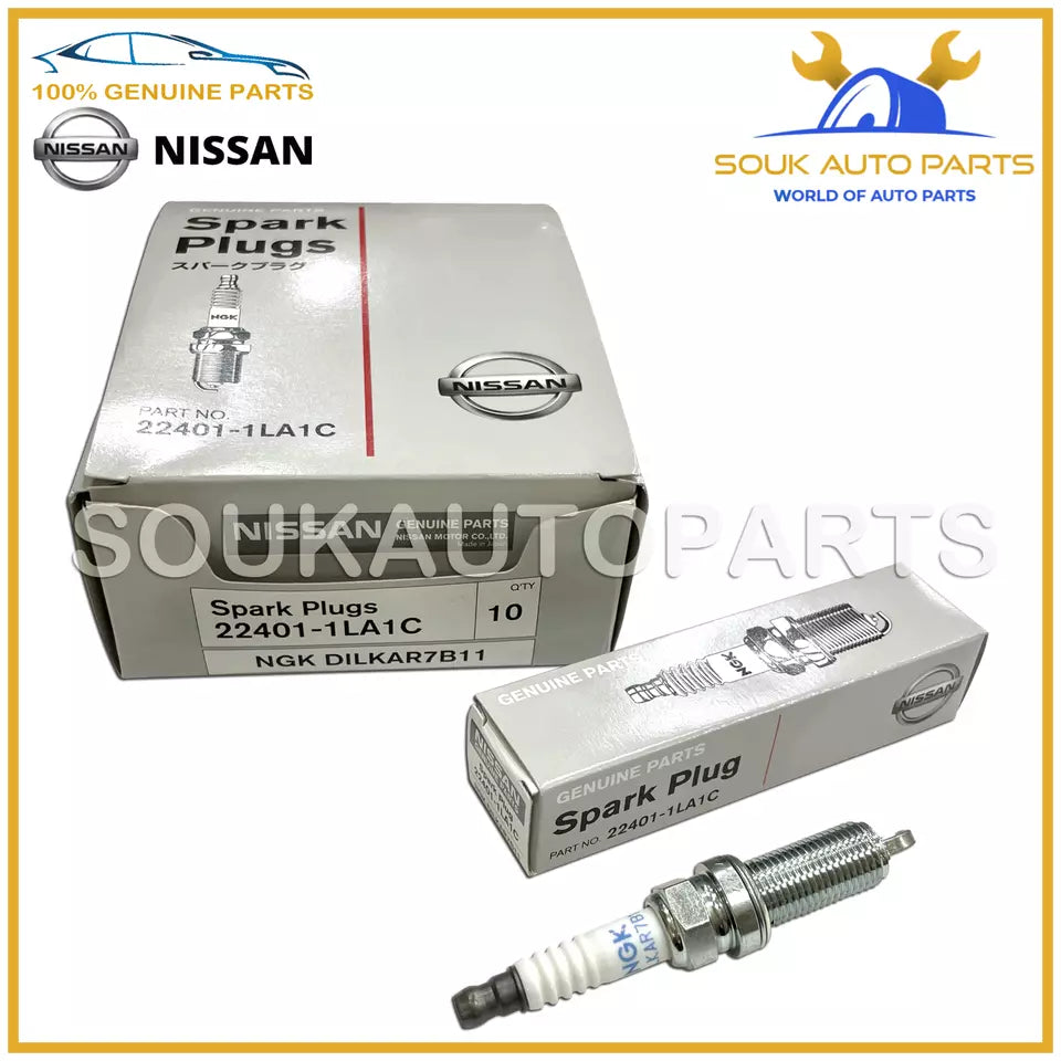 22401-1LA1C Genuine Nissan SPARK PLUG SET OF 8Pcs VK56D Y62 PATROL Infiniti QX80