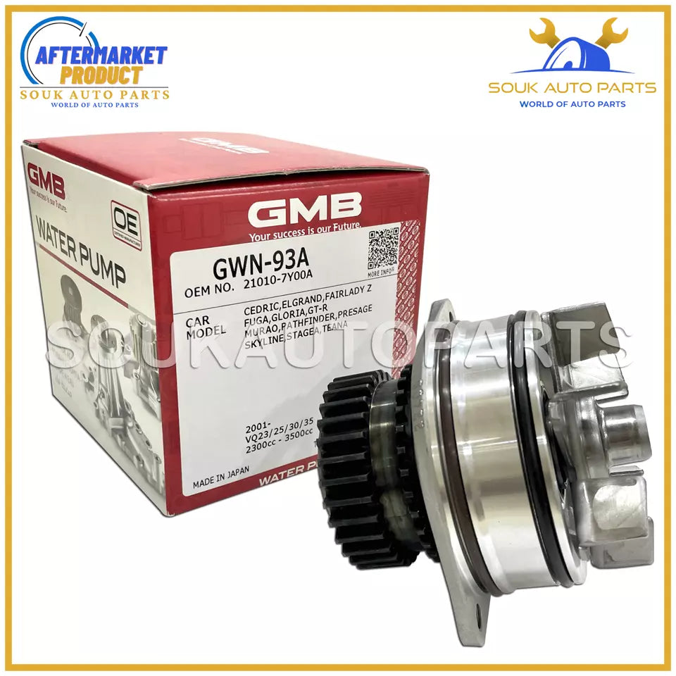 21010-7Y026 WATER PUMP VQ35DE For Nissan MAXIMA ALTIMA V6