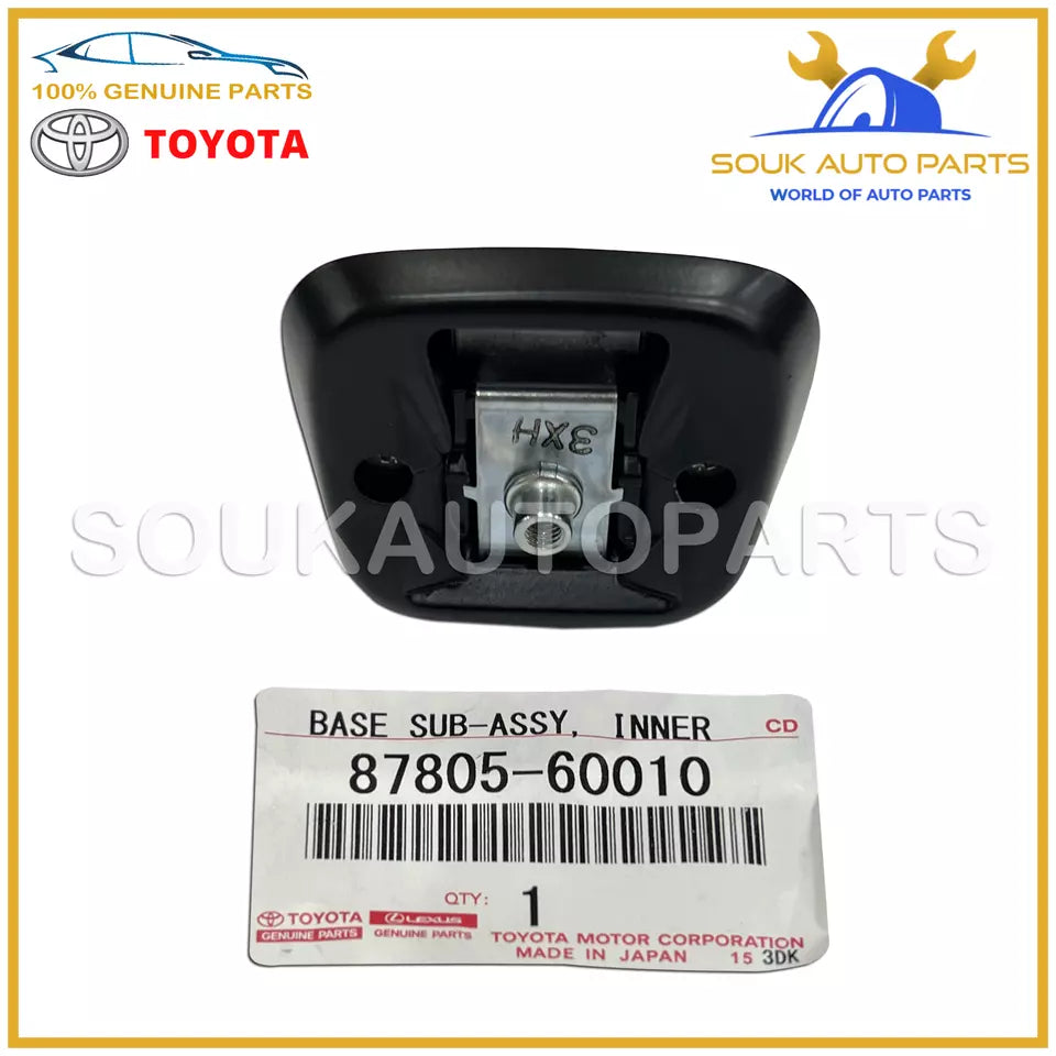 87805-60010 Genuine Toyota BASE SUB-ASSY, INNER REAR VIEW MIRROR 8780560010 OEM