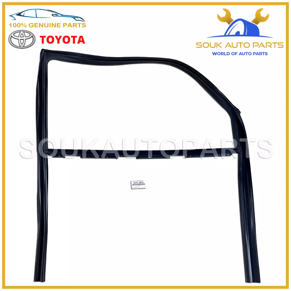 68141-50013 Genuine Toyota RUN, FRONT DOOR GLASS, RH 3UZ-FE Lexus LS430