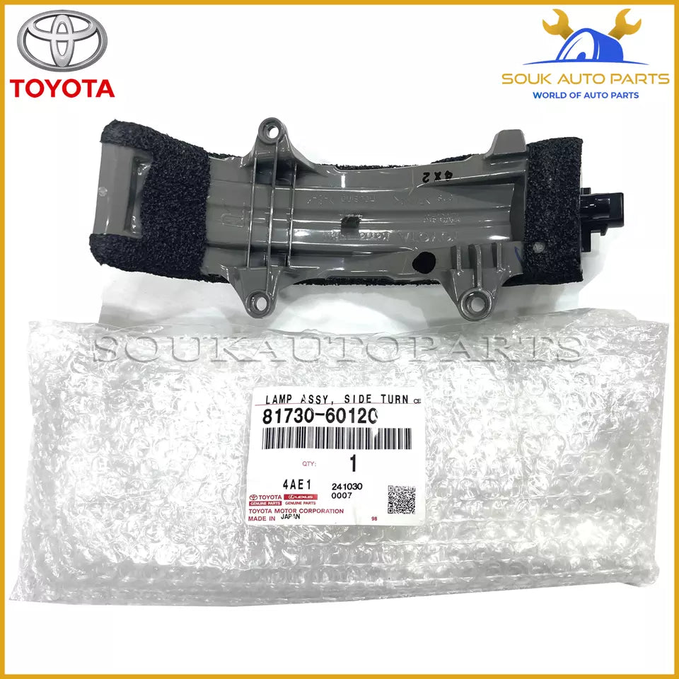 81730-60120 Genuine Toyota LAMP ASSY, SIDE TURN SIGNAL, RH 8173060120 OEM