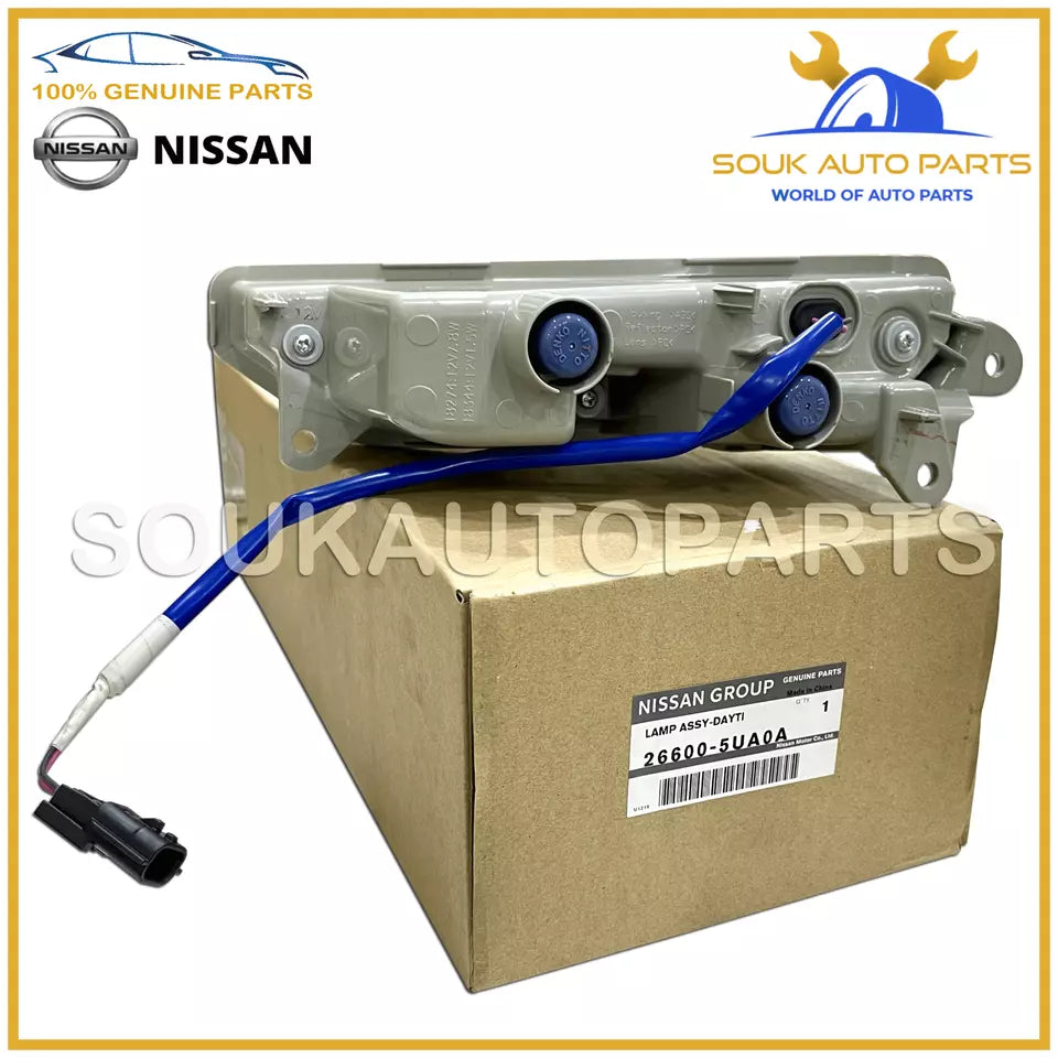 26600-5UA0A Genuine Nissan LAMP ASSY DAYTIME, RH 266005UA0A OEM INFINITI QX50