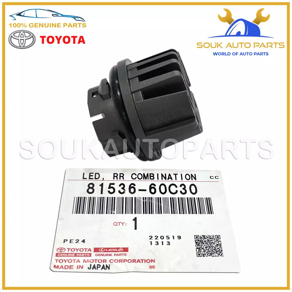 81536-60C30 Genuine Toyota LED REAR COMBINATION LAMP 8153660C30 OEM