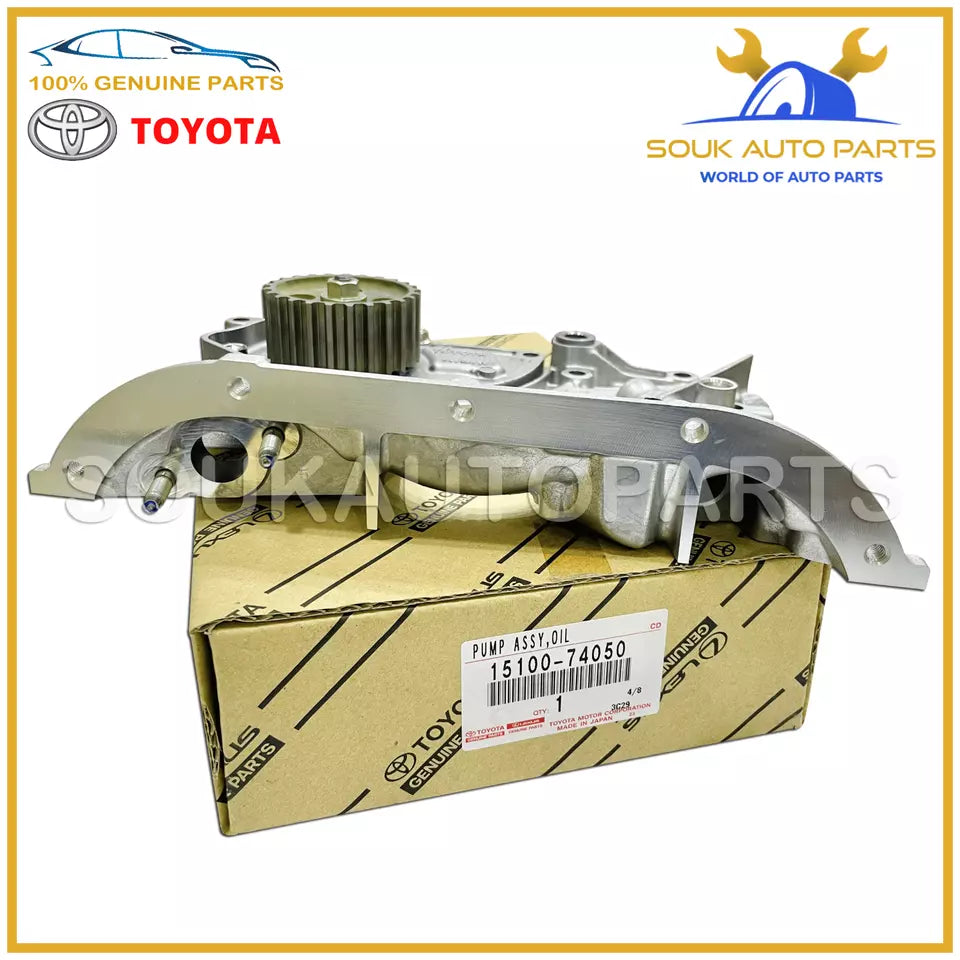 15100-74050 Genuine Toyota OIL PUMP ASSY 3SFE W/GASKET &amp; SEAL 1510074050
