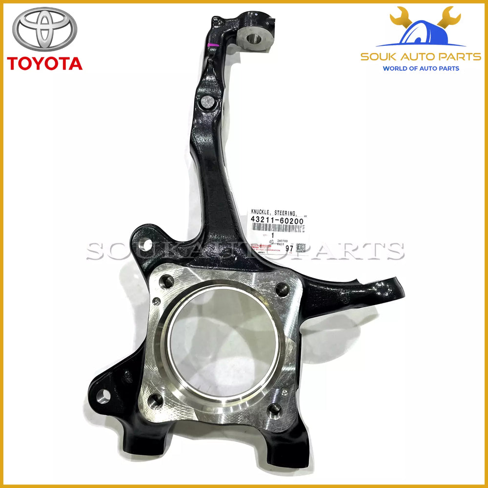 43211-60200 Genuine Toyota KNUCKLE, STEERING, RH 4321160200 OEM