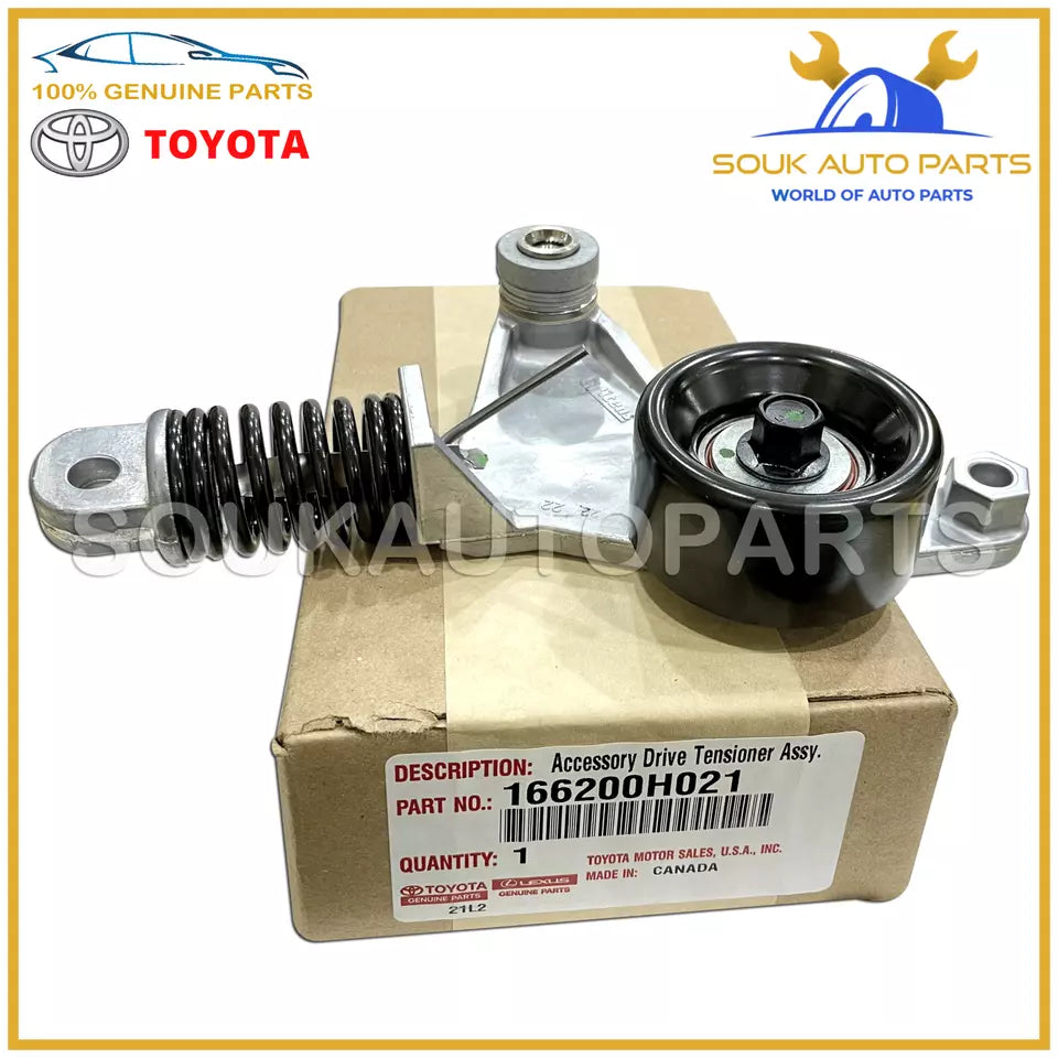 16620-0H021 Genuine Toyota TENSIONER ASSY, V-RIBBED BELT 1AZ 2AZ 2.4Ltr 06-08