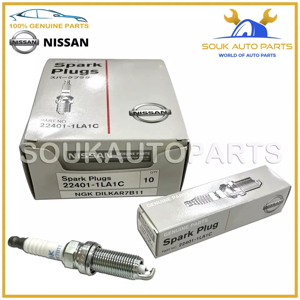 22401-1LA1C Genuine Nissan SPARK PLUG SET OF 8Pcs VK56D Y62 PATROL Infiniti QX80