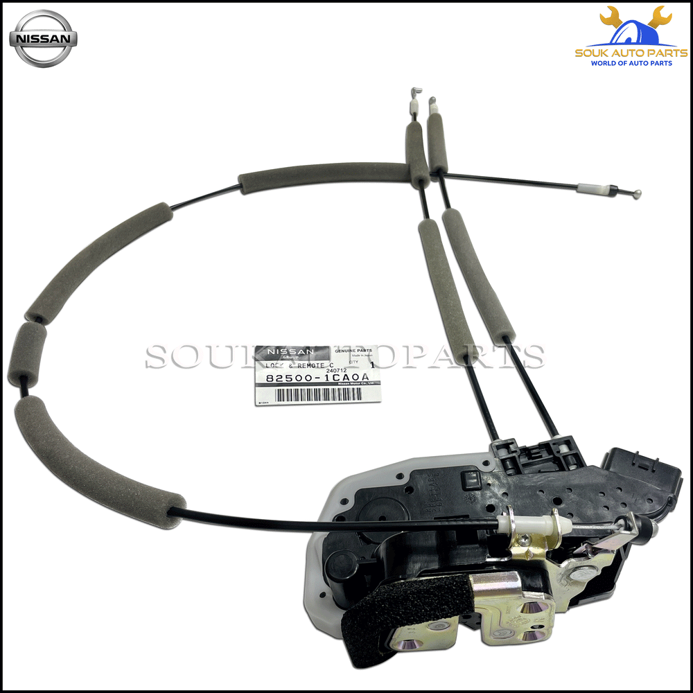 82500-1CA0A Genuine Nissan LOCK &amp; REMOTE CONTROL ASSY-REAR DOOR, RH 825001CA0A