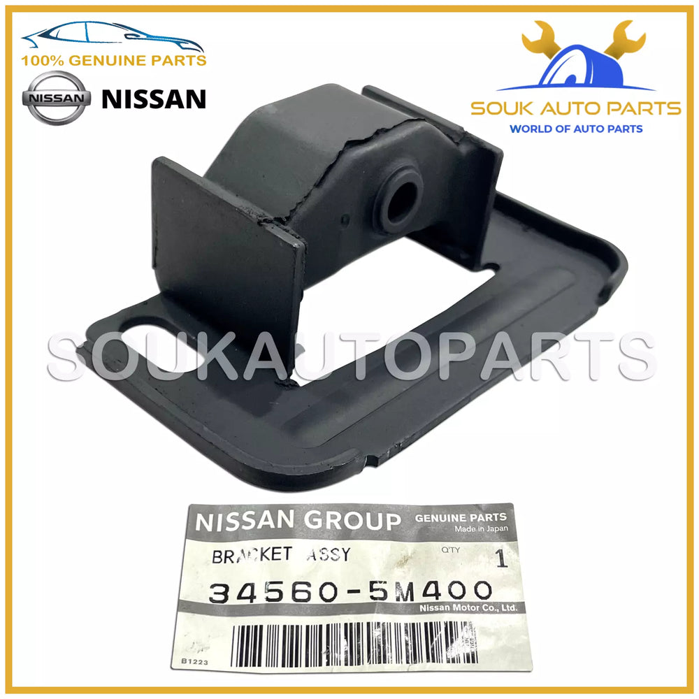 34560-5M400 Genuine Nissan BRACKET ASSY-HOLDER RUBBER 345605M400 OEM