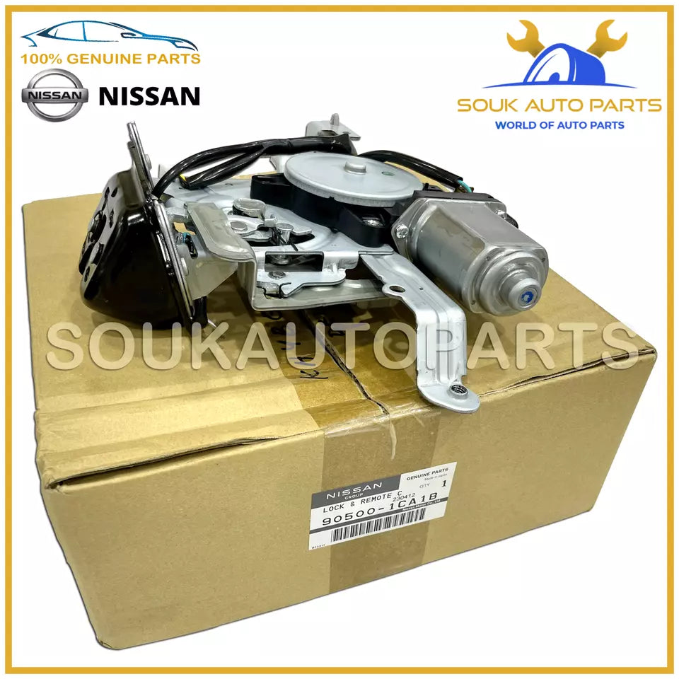 90500-1CA1B Genuine Nissan Infiniti LOCK &amp; REMOTE CONTROL ASSY-BACK DOOR