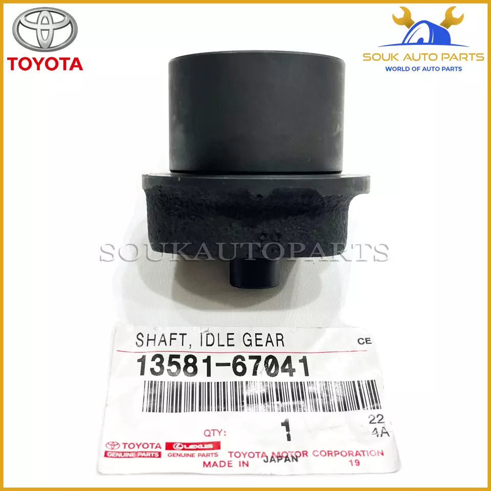 13581-67041 Genuine Toyota SHAFT, IDLE GEAR, NO.1 1358167041 OEM 4RUNNER DYNA