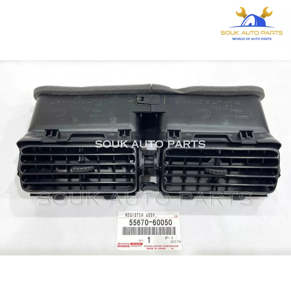 55670-60050 Genuine Toyota REGISTER ASSY, INSTRUMENT PANEL, CENTER 5567060050
