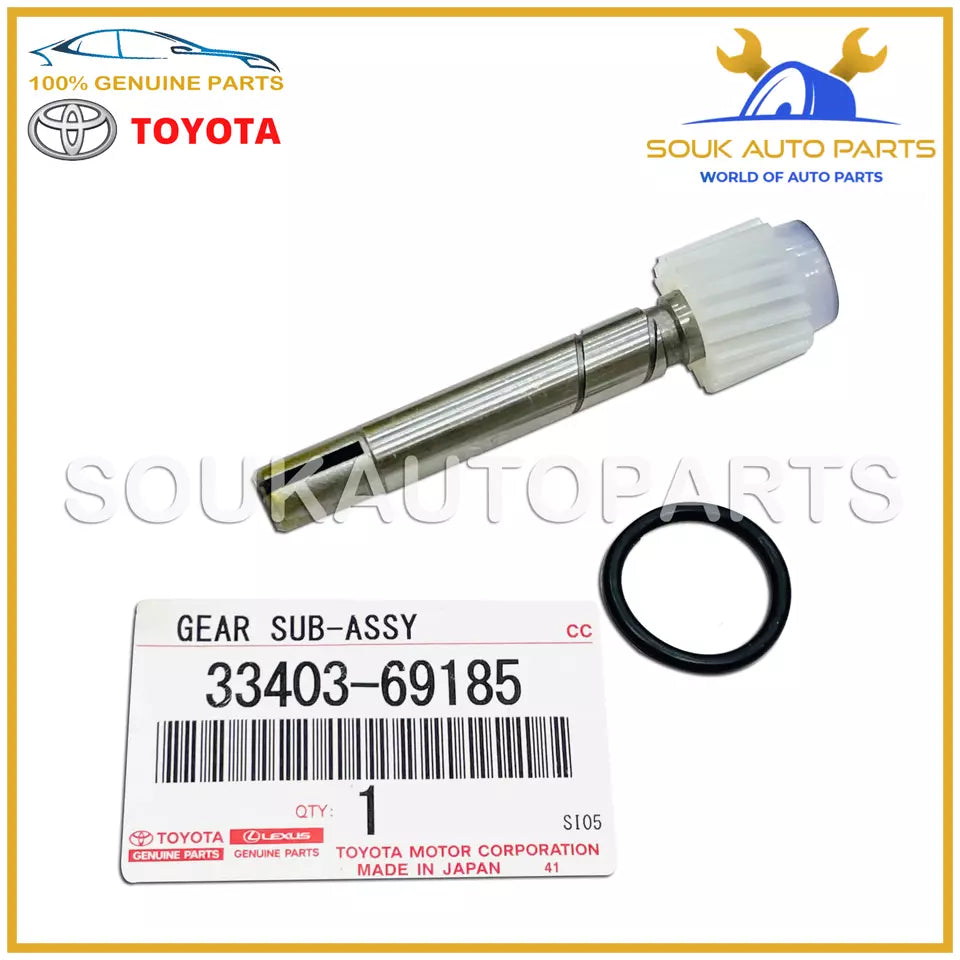 33403-69185 Genuine Toyota SPEEDOMETER DRIVEN (ATM) GEAR SUB-ASSY 3340369185 OEM