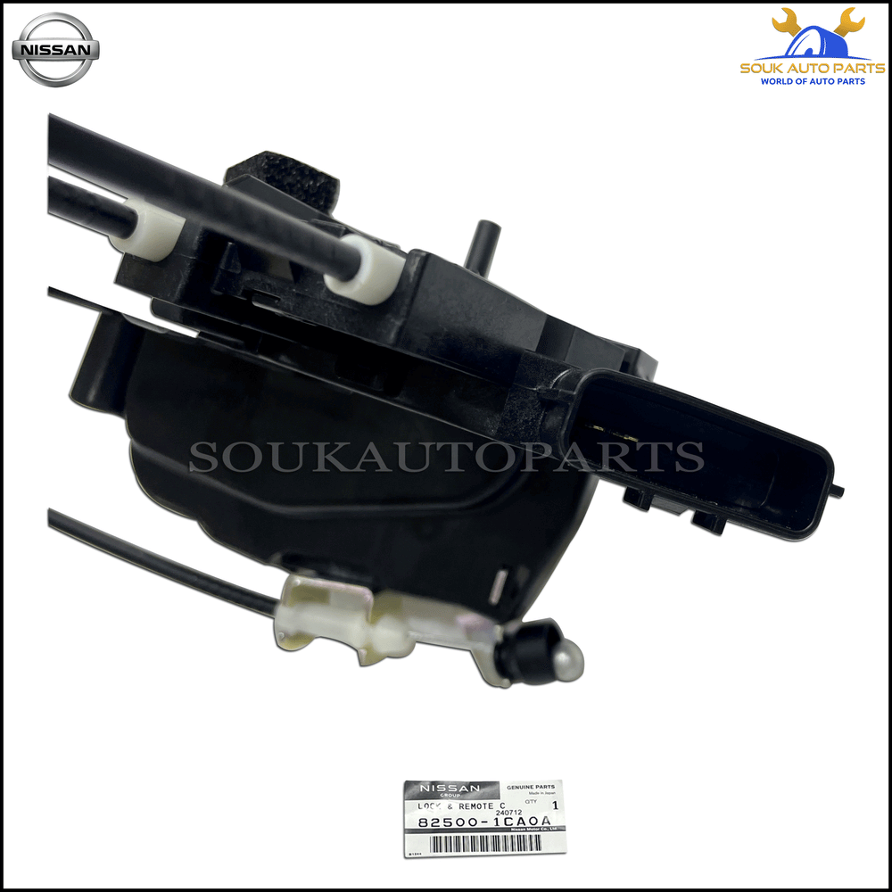 82500-1CA0A Genuine Nissan LOCK &amp; REMOTE CONTROL ASSY-REAR DOOR, RH 825001CA0A