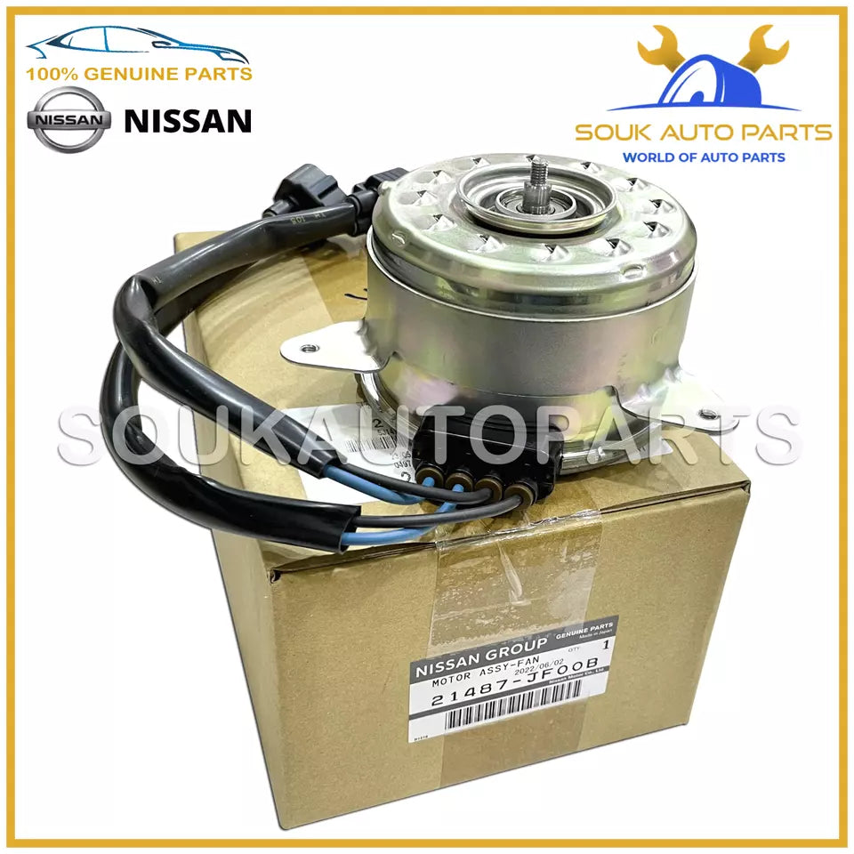 21487-JF00B Genuine Nissan MOTOR ASSY-FAN 21487JF00B OEM