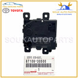 87106-30500 Genuine Toyota DAMPER SERVO SUB-ASSY, AIR CONDITIONER RADIATOR, NO.1