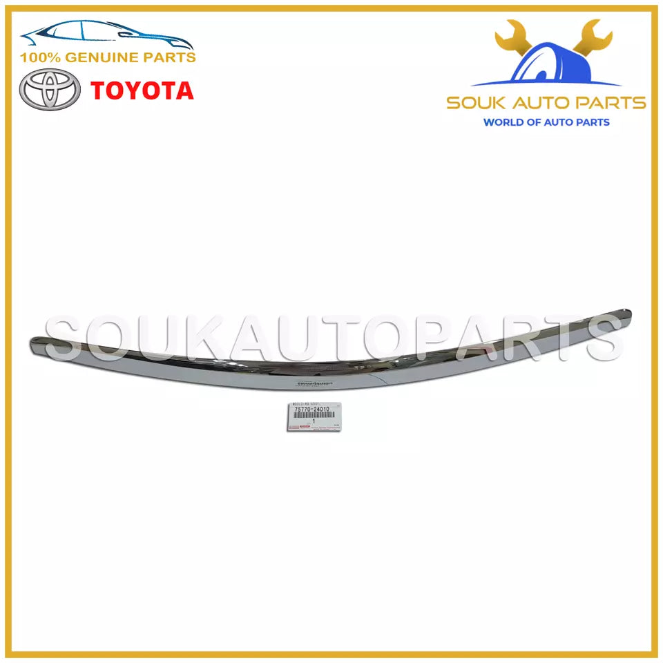 75770-24010 Genuine Toyota FRONT HOOD MOULDING 7577024010 OEM