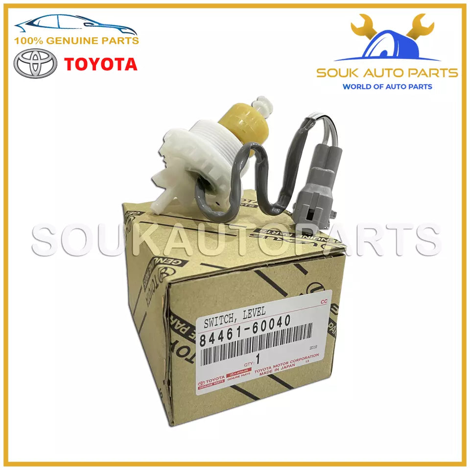 84461-60040 Genuine Toyota SWITCH, LEVEL WARNING 8446160040 OEM