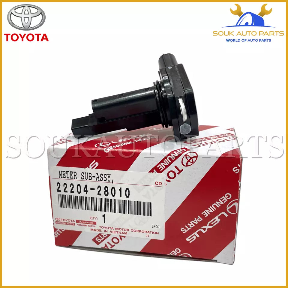 22204-28010 Genuine Toyota METER SUB-ASSY, INTAKE AIR FLOW 2220428010 OEM