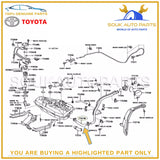 77213-32090 Genuine Toyota HOSE, FUEL TANK TO FILLER PIPE 7721332090 OEM COROLLA