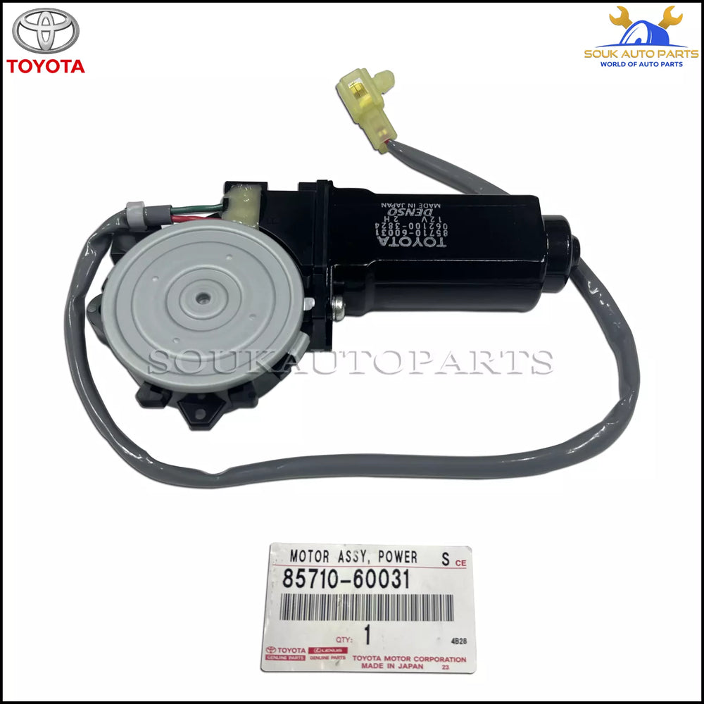 85710-60031 Genuine Toyota MOTOR ASSY, POWER WINDOW REGULATOR, FRONT RH OEM