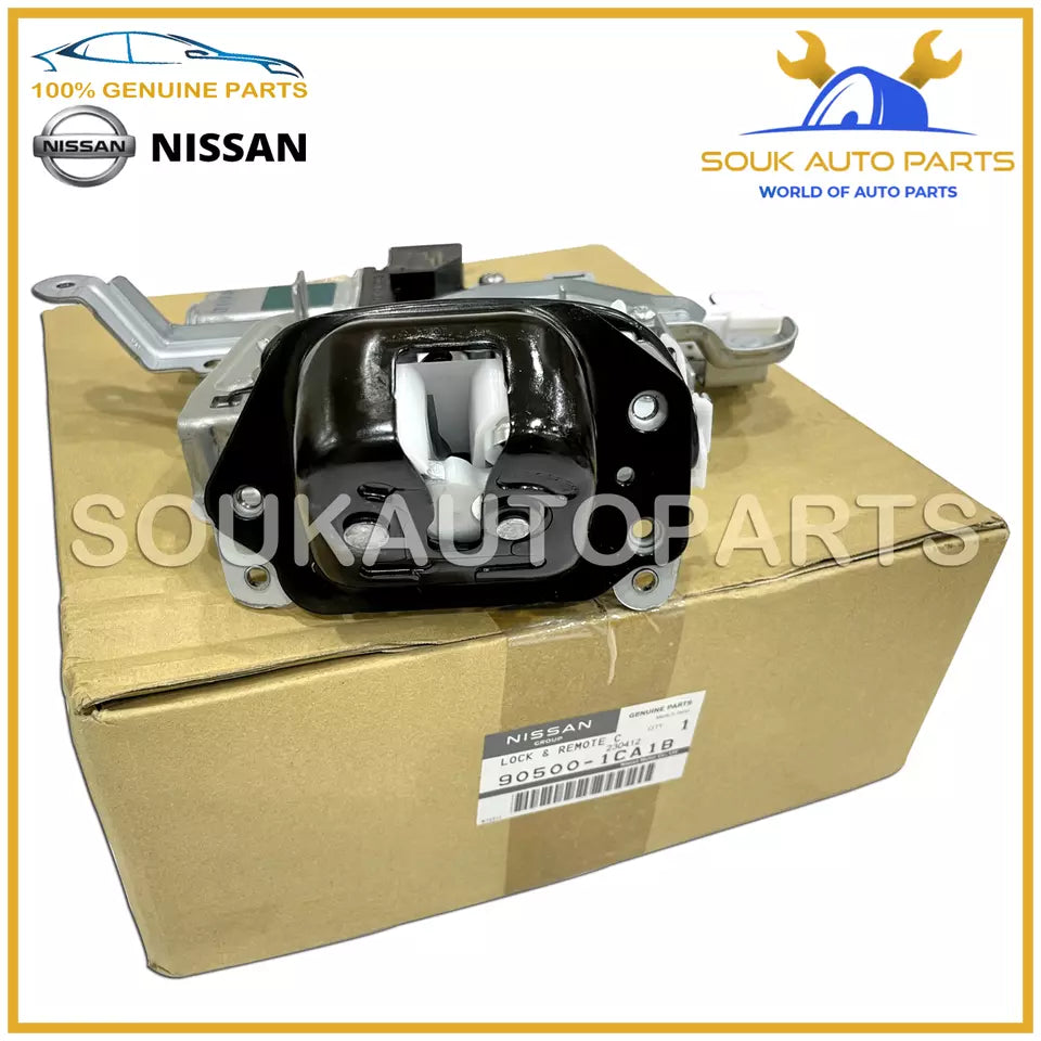 90500-1CA1B Genuine Nissan Infiniti LOCK &amp; REMOTE CONTROL ASSY-BACK DOOR