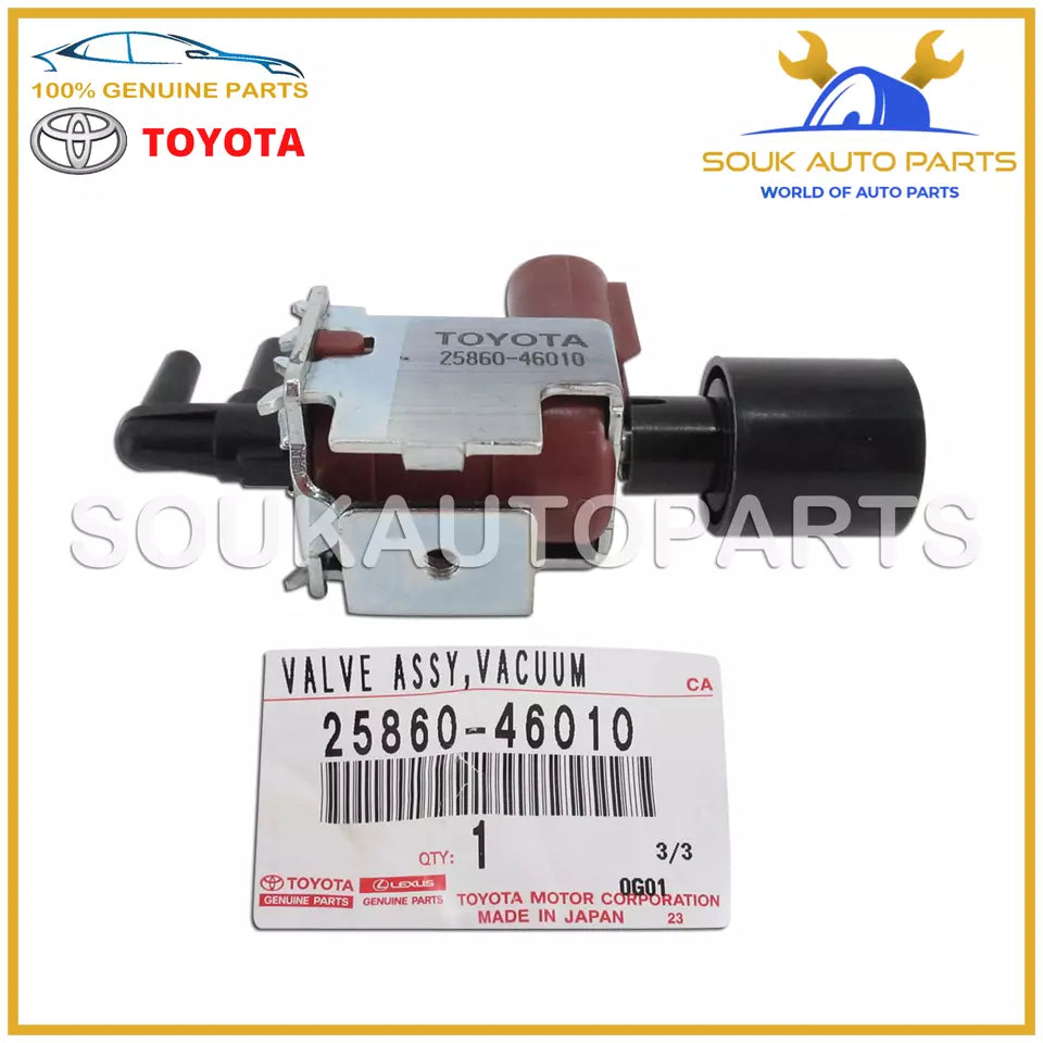 25860-46010 Genuine Toyota VACUUM SWITCHING VALVE 2586046010 OEM