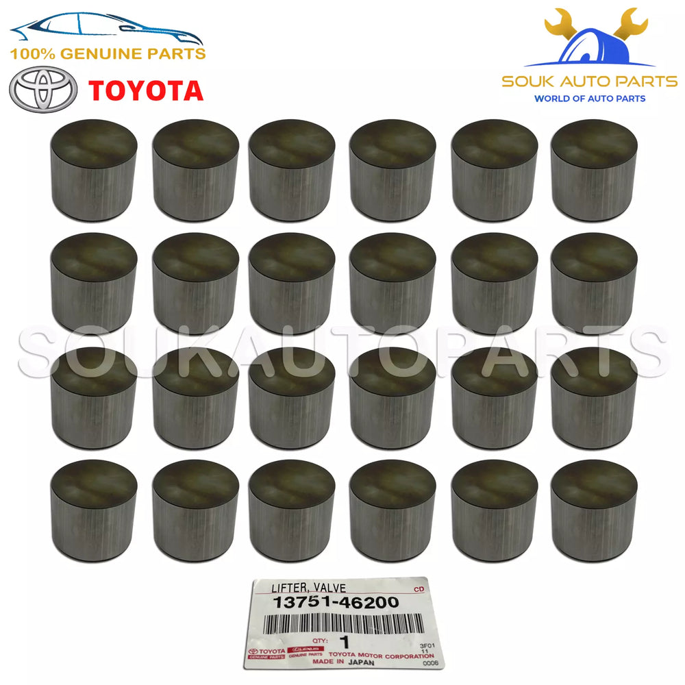 13751-46200 Genuine Toyota LIFTER SET, VALVE (24 Pcs) 1375146200