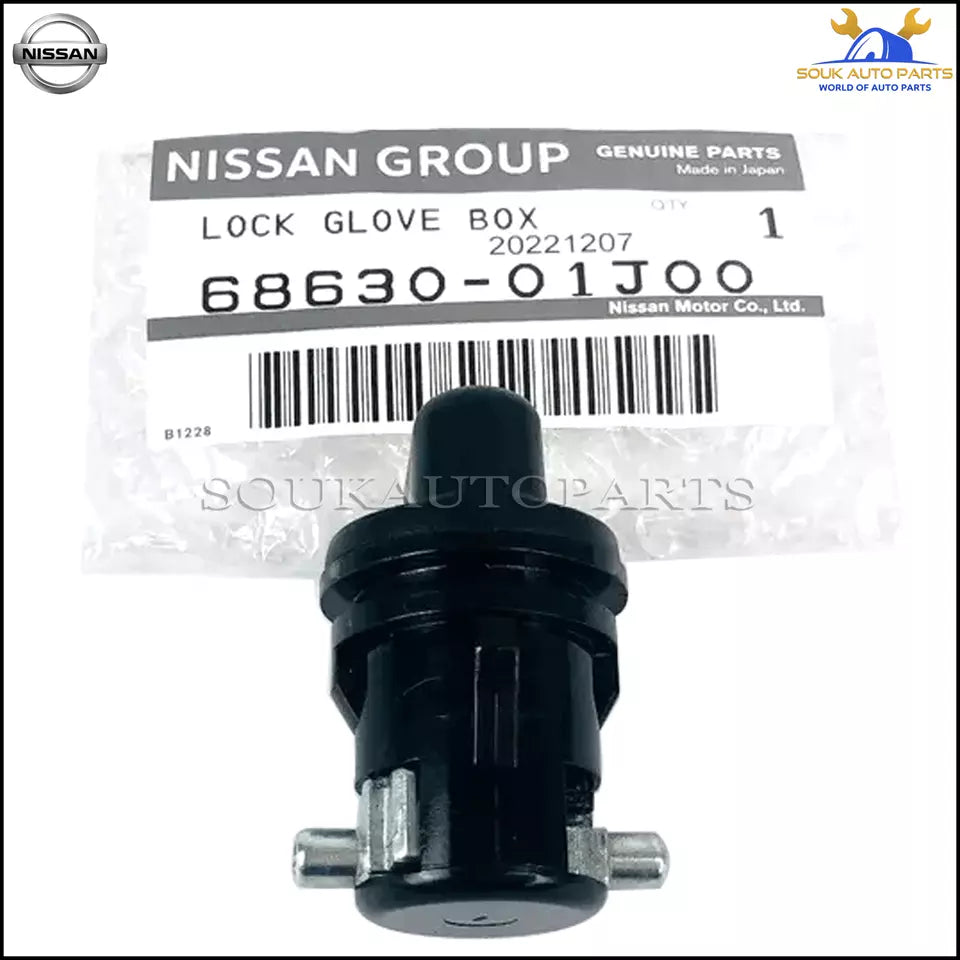 68630-01J00 Genuine Nissan LOCK ASSY-GLOVE BOX 6863001J00 OEM SAFARI ALTAS