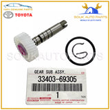 33403-69305 Genuine Toyota GEAR SUB-ASSY, SPEEDOMETER DRIVEN (ATM) 3340369305